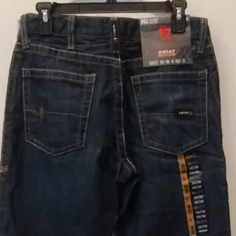 Ariat FR M4 Relaxed Boot Cut Shale Jeans Size 30/30  NWT - Picture 9 of 9